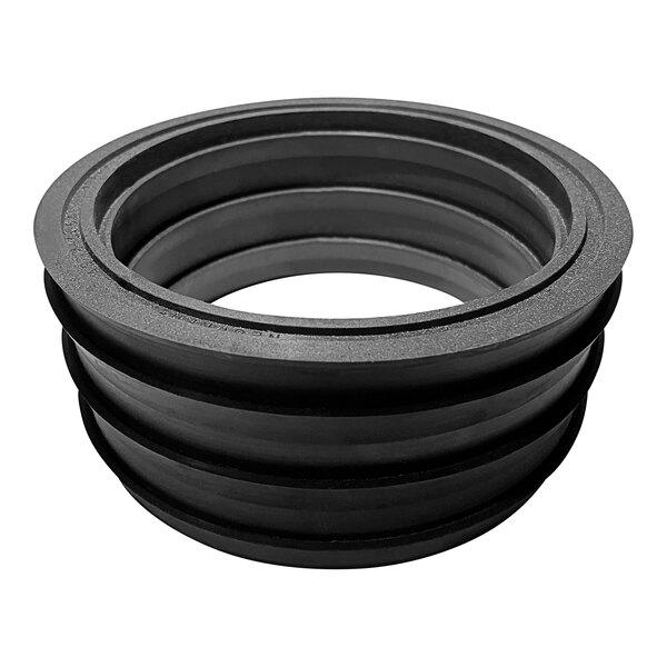 A black Josam neoprene gasket with three rings.