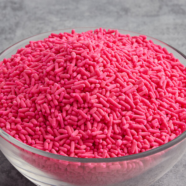 Pink Sprinkles Bulk 10 lb. Bag staurantStore