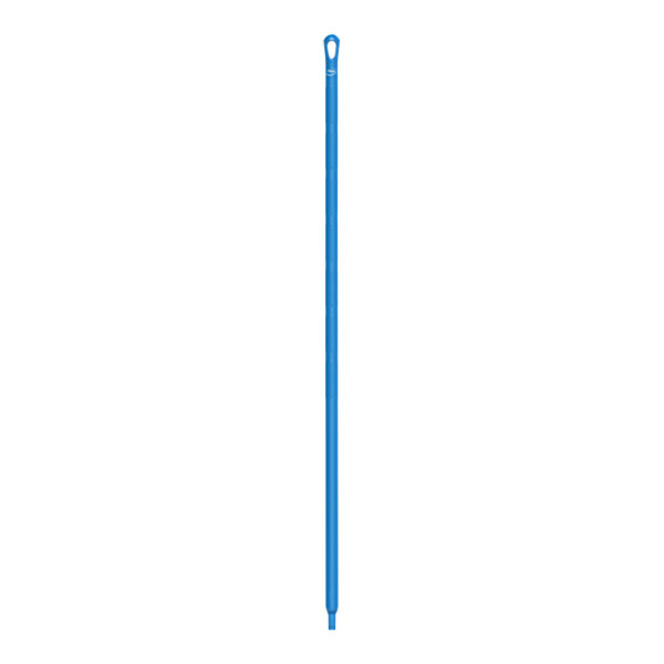 A blue plastic Vikan Ultra-Hygienic handle.
