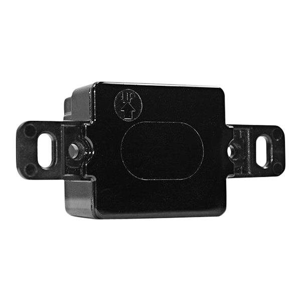 A black rectangular Sloan urinal sensor kit box with a latch.
