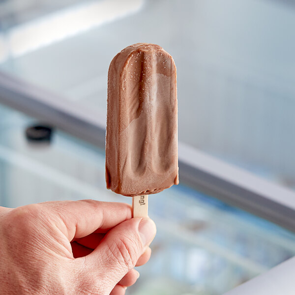 JonnyPops Chocolate Fudge and Oat Milk Popsicle 2.06 fl. oz. 24/Case