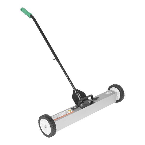 Vestil MFSR30 30" Aluminum Push Sweeper with Handle Release