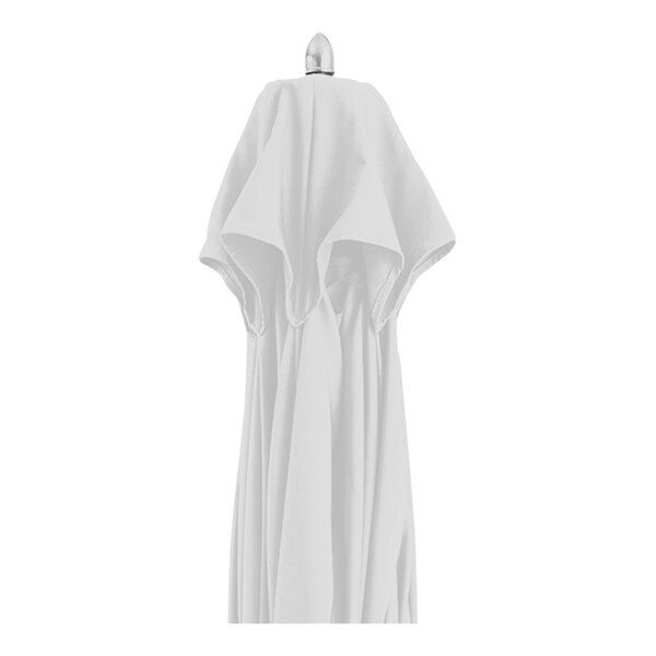 Lancaster Table & Seating Silver Metal Umbrella Screw Cap for Push Lift