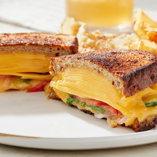 Violife Just Like Easy Melt American Vegan Cheese Slices 1.1 lb. 6/Case