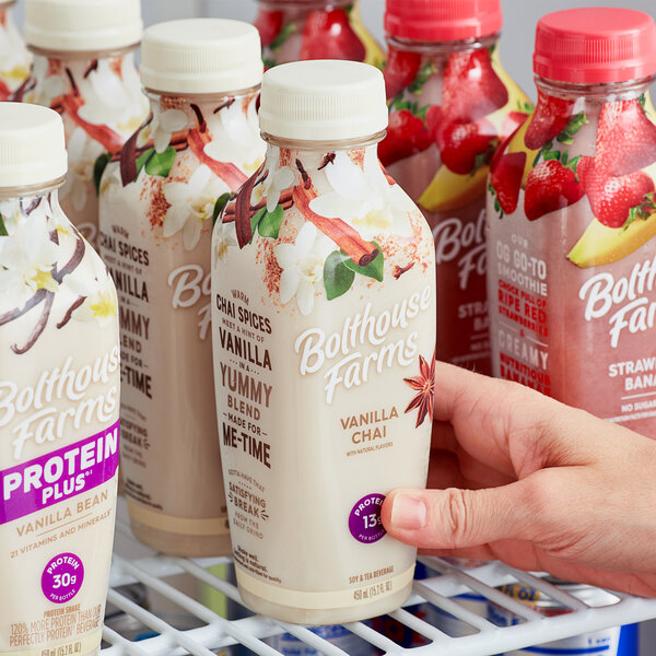 Bolthouse Farms Vanilla Chai Blended Tea Beverage 15.2 oz. 6/Case