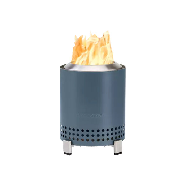 Solo Stove Mesa 5" Blue Stainless Steel Tabletop Fire Pit
