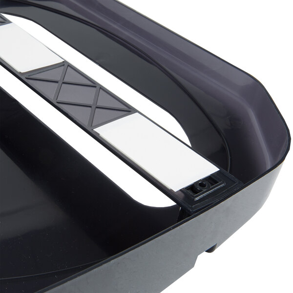 San Jamar TS510TBK Toilet Seat Cover Dispenser Black Pearl