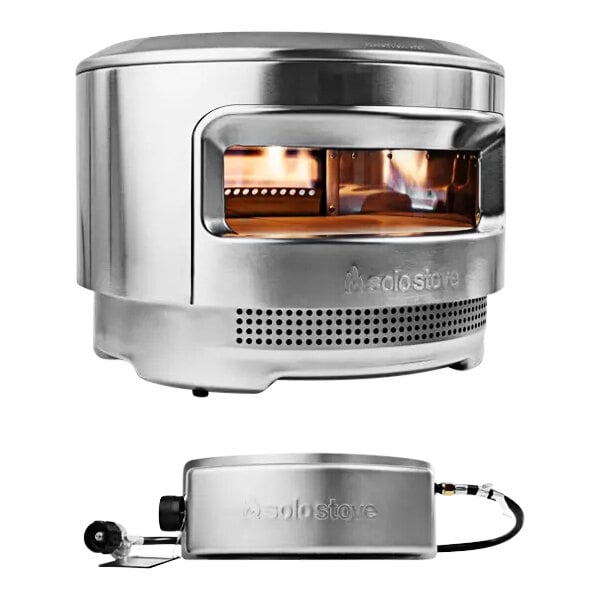 Solo Stove Pi Stainless Steel Pizza Oven with Gas Burner
