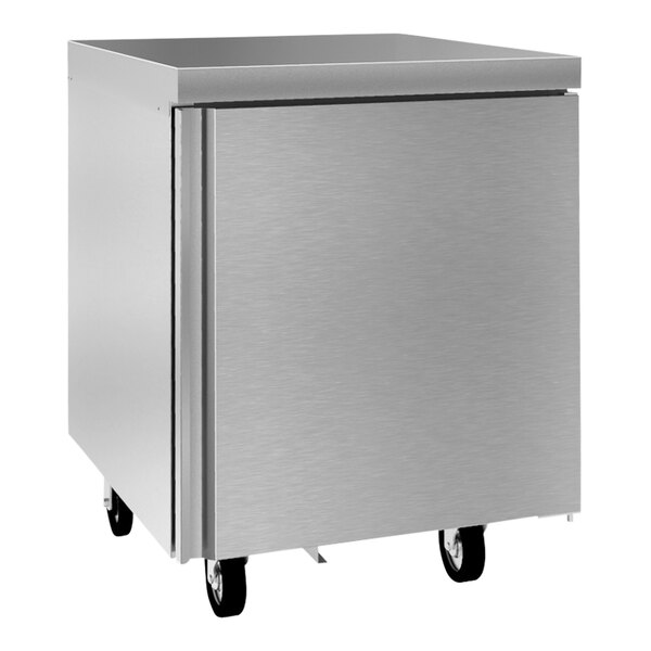 Delfield 4427NP 27 1/8" Flat Top Undercounter Refrigerator with 1 Door