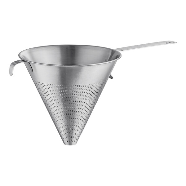 Matfer Bourgeat 017337 9" OnePiece Stainless Steel China Cap Strainer