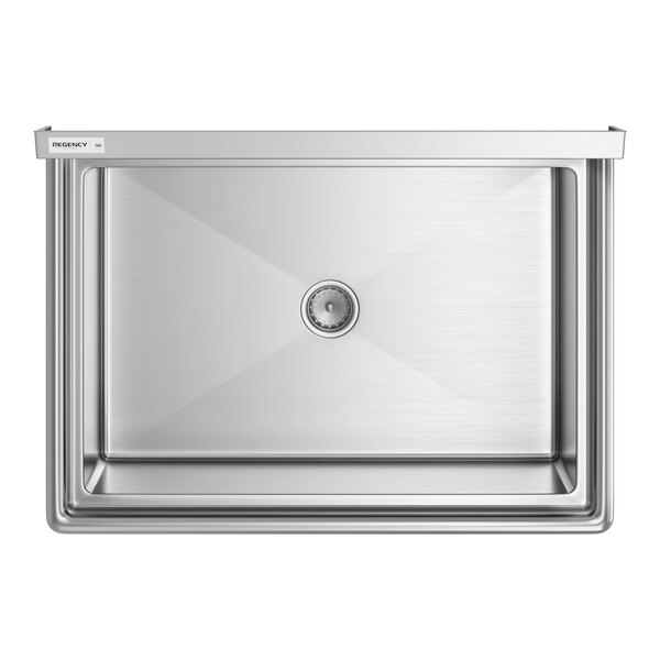 Regency Spec Line 41" 14 Gauge Stainless Steel One Compartment
