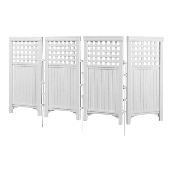 Suncast White Outdoor 4Panel Screen Enclosure FS4423