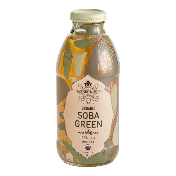 Harney & Sons Organic Soba Green Iced Tea 16 fl. oz. 12/Case