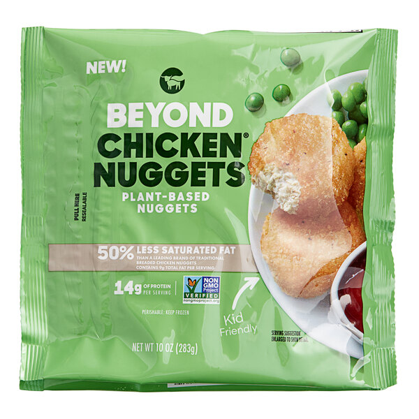Beyond Meat PlantBased Vegan Chicken Nuggets 10 oz. 8/Case