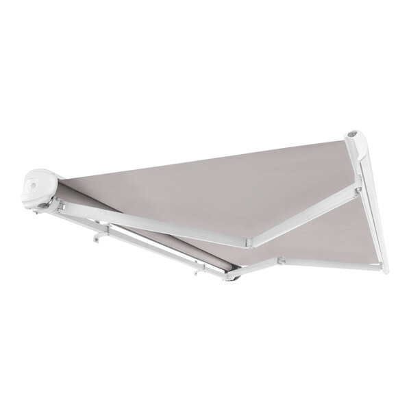 Awntech Key West 12' Gray HeavyDuty Manual Retractable Patio Awning