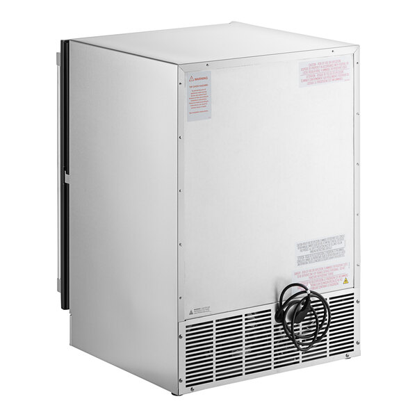 Perlick HC24RSBSSTK 24" Black Single Door Undercounter Refrigerator