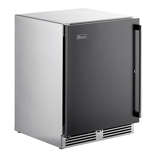 Perlick HB24RSBSSTK 24" Black ADA Compliant Single Door Undercounter