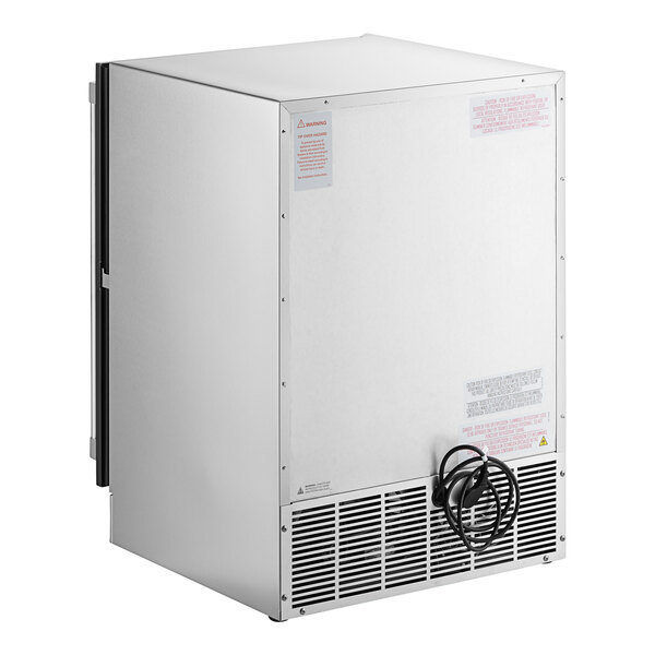 Perlick HC24FSBSSTK 24" Black Single Door Undercounter Freezer