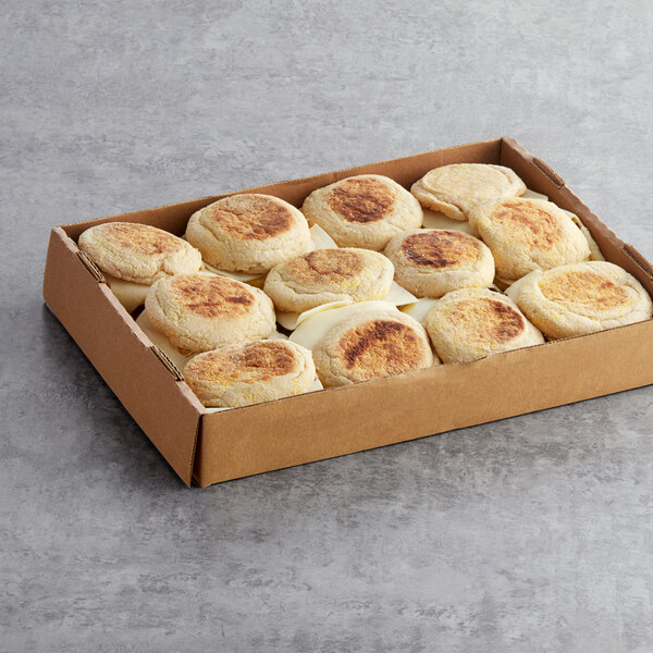 Grand Prairie Turkey Sausage, Egg, and Cheese Muffin Sandwich 5 oz