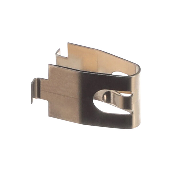 A stainless steel American Range thermostat bulb clip.