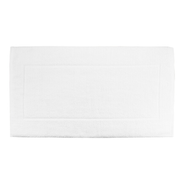 1888 Mills Pure Terry 22" x 36" White 100 Supima Combed Cotton Bath