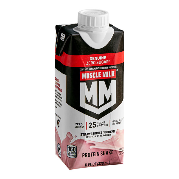 Muscle Milk Genuine Strawberries 'n Creme Protein Shake 11 fl. oz. 12