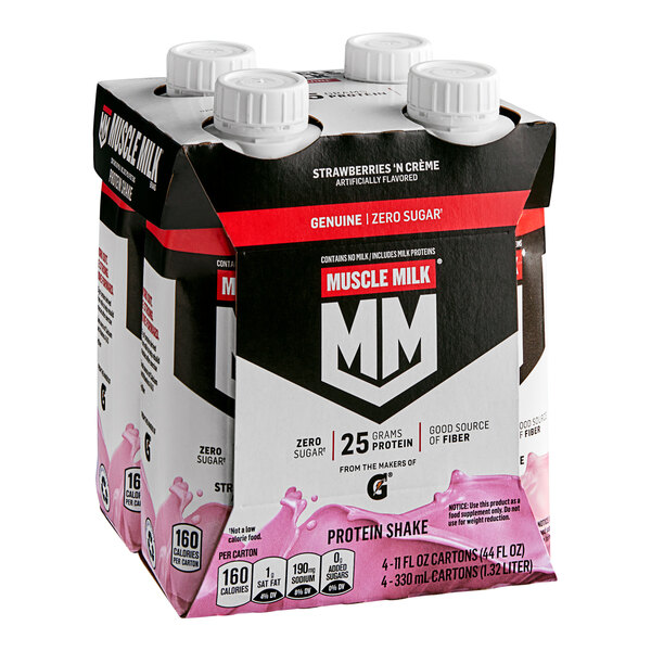 Muscle Milk Genuine Strawberries 'n Creme Protein Shake 11 fl. oz. 12