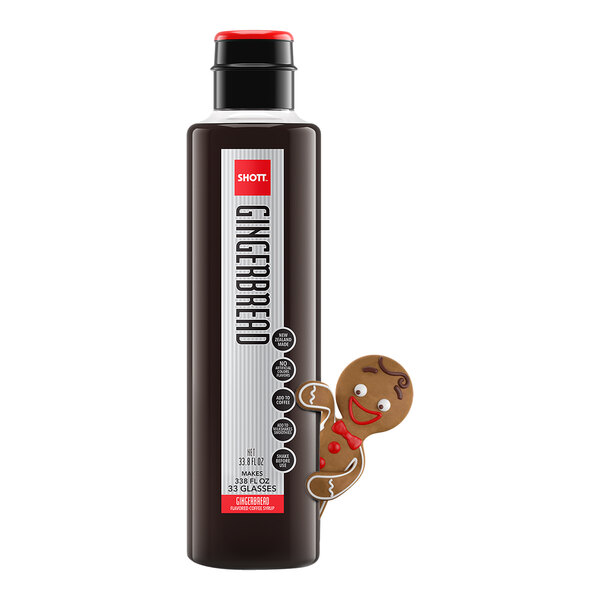 SHOTT Gingerbread Flavoring Syrup 1 Liter