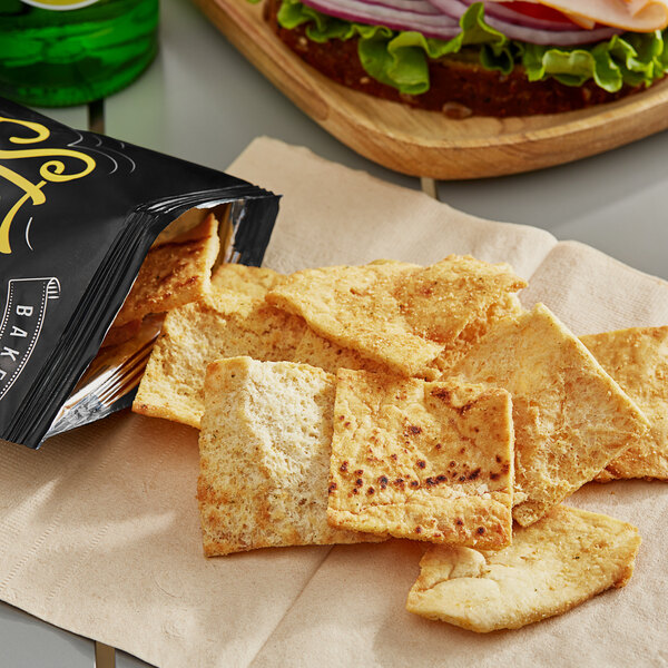 Stacy's Parmesan, Garlic, and Herb Pita Chips 1.5 oz. 24/Case