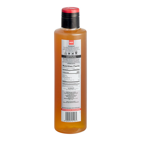 SHOTT Passionfruit Real Fruit Flavoring Syrup 1 Liter