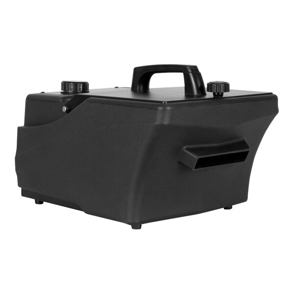 An American DJ Entour Chill Fog Machine, a black device with a handle.