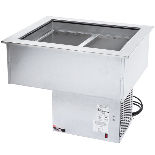APW Wyott CW2 2 Pan Drop In Refrigerated Cold Food Well 120V