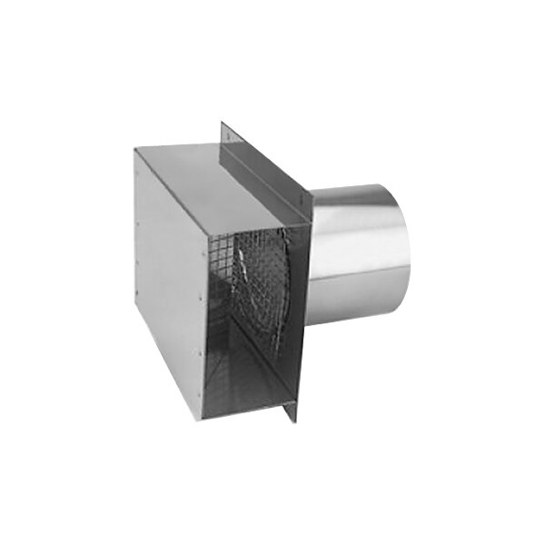 Eccotemp 2SVSTB04 4" Stainless Steel Vent Termination Box for ZVent Pipes