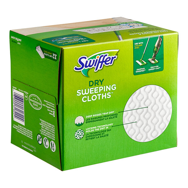 Swiffer Sweeper 82822 Disposable Dry MultiSurface Sweeping Cloths 32 Count