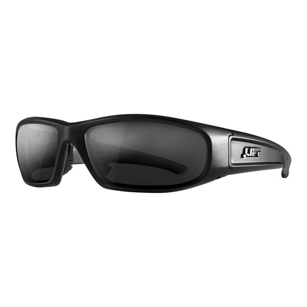 Lift Safety Switch Safety Glasses Matte Black with Polarized Lens ESH