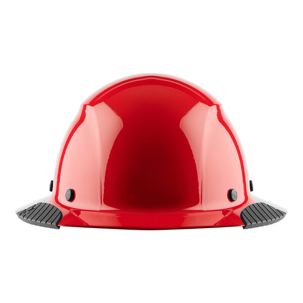 Lift Safety Dax Fifty50 Gloss Red / Black Fiber Resin Full Brim Hard ...