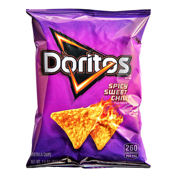 Doritos Spicy Sweet Chili Flavored Tortilla Chips 1.75 oz. 64/Case