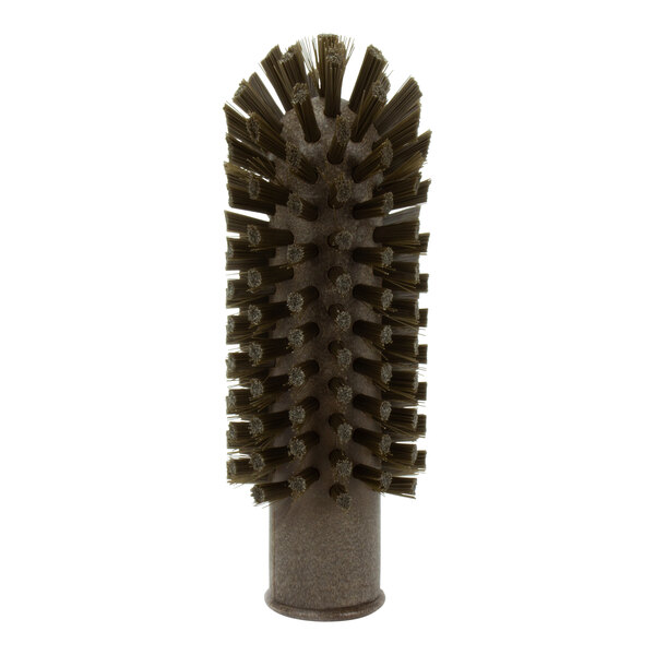 A Carlisle Sparta brown pipe and valve brush with round bristles.