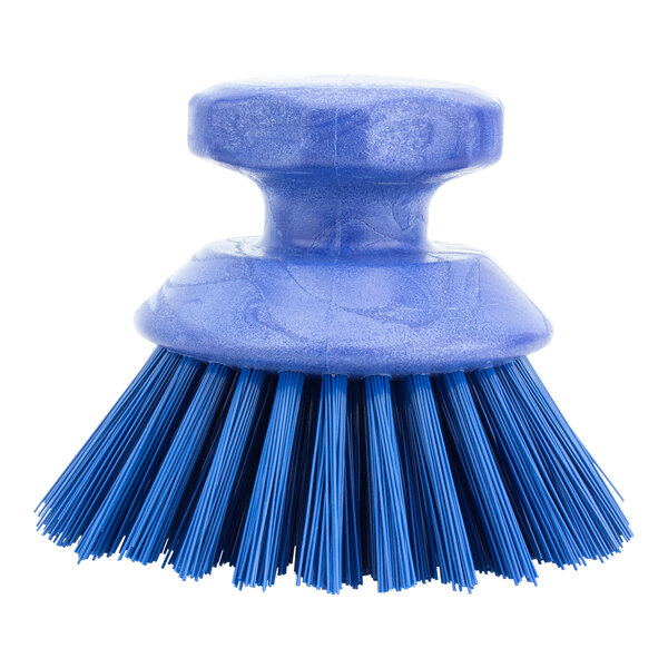 Round Scrub Brush Blue