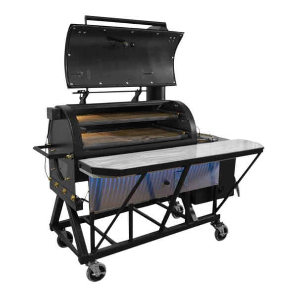 Cajun Custom Cookers LC48SS304 LilCajun 48" NSF Reverse Flow Smoker Grill