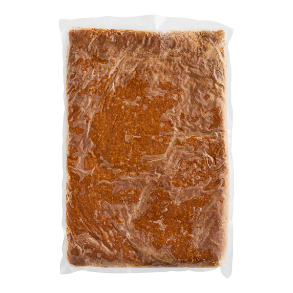A plastic bag of Abbot's Butcher Plant-Based Vegan Chorizo Crumble.