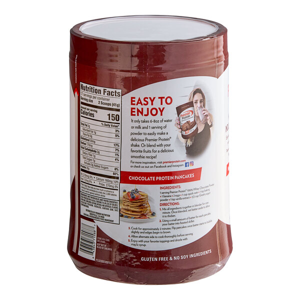 Premier Protein Chocolate Milkshake Protein Powder 24.5 oz.