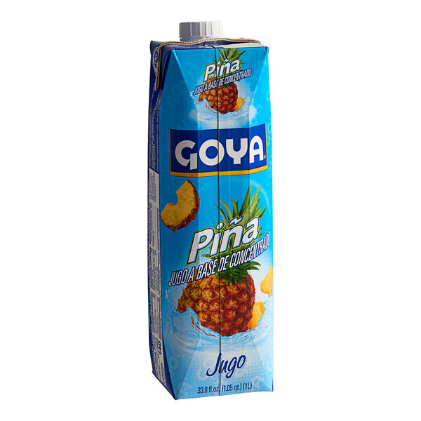 Goya Pineapple Juice 33.8 fl. oz. 12/Case