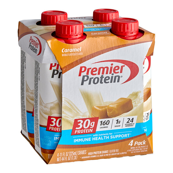 Premier Protein Caramel Protein Shake 11 fl. oz. 12/Case