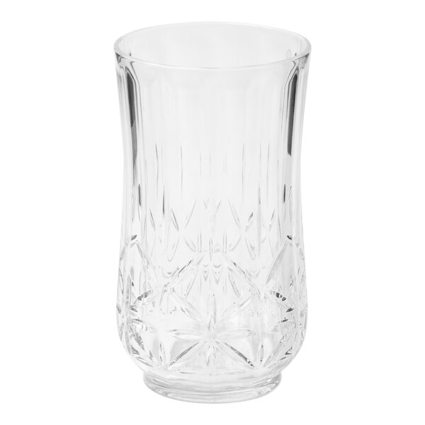 Sophistiplate Traditional 21 oz. Clear SAN Plastic Tumbler 24/Case