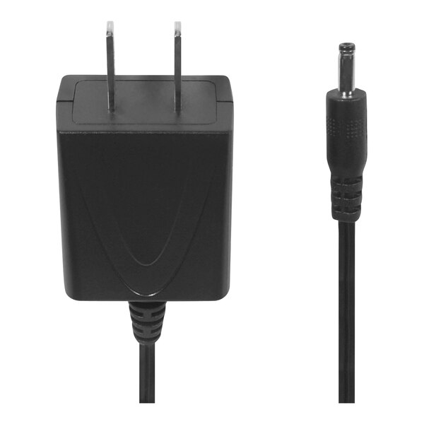 A black Midland BizTalk AC adapter with a power cord and plug.