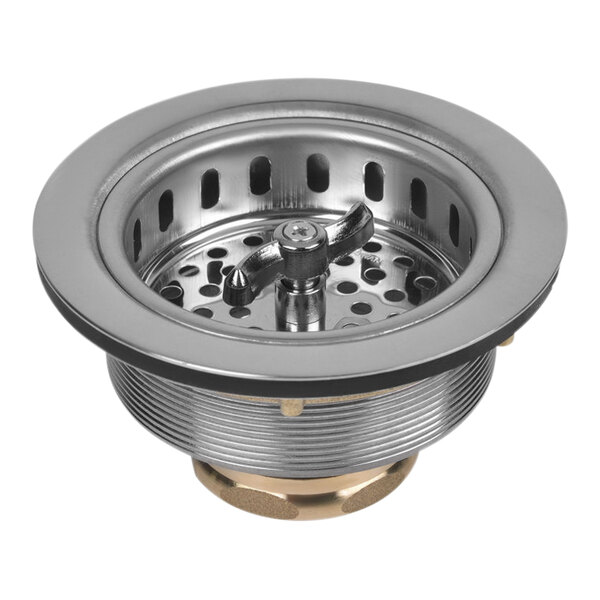 Dearborn by Oatey 17BN SpinNLock 4 1/2" Stainless Steel Sink Basket Strainer with ScrewIn