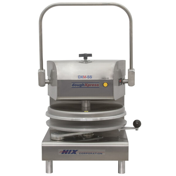 DoughXpress DXMSS 18" Manual Stainless Steel Heavy Duty Pizza Dough