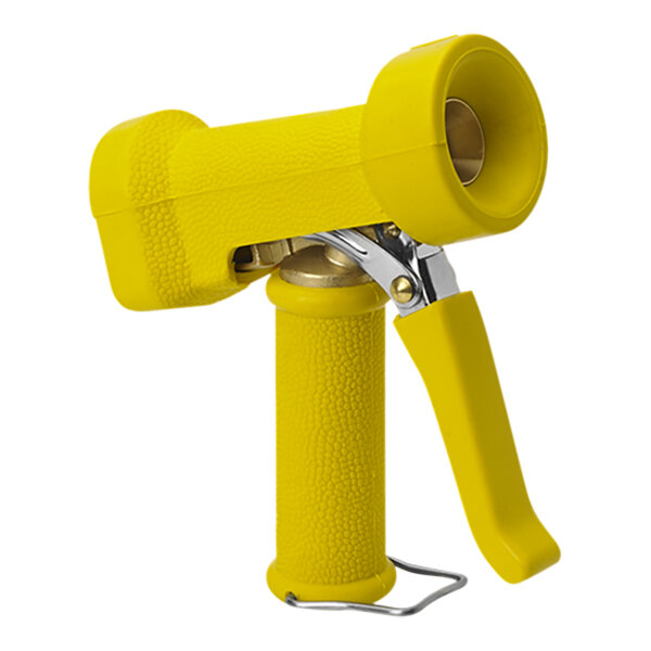 A yellow Vikan heavy-duty water gun with a front trigger handle.