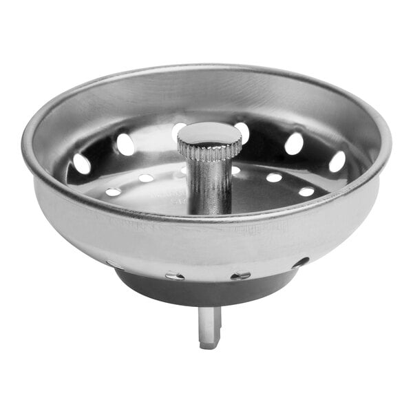 Dearborn 4201-3-3 3 1/4" Stainless Steel Sink Basket Strainer